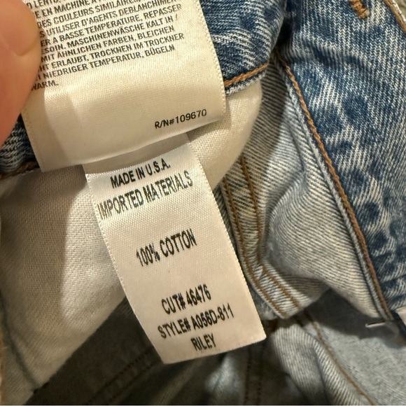 🌷sold🌷AGOLDE • Riley High Rise Straight Crop - Picture 8 of 8